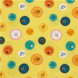 Tela trasera para patchwork  con líneas formando cuadros sobre blanco ∙ Leida Cotton Hills
