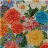 ? Tela Trasera para Patchwork Flores de Colores ∙ Leida Cotton Hills