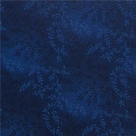 Tela Trasera para Patchwork Azul Oscuro ∙ Leida Cotton Hills