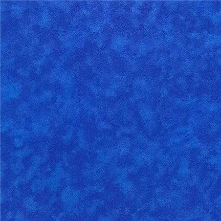 ? Tela Trasera para Patchwork Marmoleada en Azul Real ∙ Leida Cotton Hills