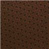 ? Tela Trasera para Patchwork con Florecitas en color Chocolate ∙ Leida Cotton Hills