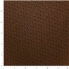 ? Tela Trasera para Patchwork con Florecitas en color Chocolate ∙ Leida Cotton Hills