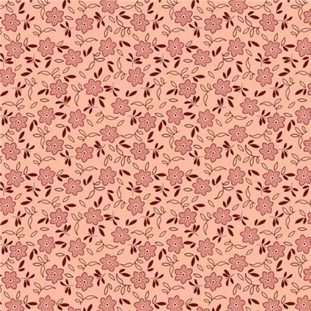 Tela  Rose Hip Rosa Helado New Vintage ∙ Leida Cotton Hills