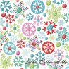 ? Tela para patchwork con estampados de Navidad copos de nieve de colores - Holiday Spirits ∙ Leida Cotton Hills