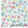 ? Tela para patchwork con estampados de Navidad copos de nieve de colores - Holiday Spirits ∙ Leida Cotton Hills