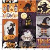 Tela para patchwork con dibujos de Halloween