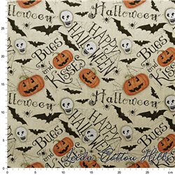 Tela para patchwork de halloween