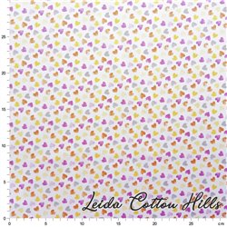 Tela para patchwork con corazones∙ Leida Cotton Hills