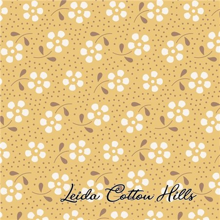 ? Tela para Patchwork Meadow Miel ∙ Leida Cotton Hills