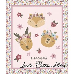 ? Panel para patchwork con animales ∙ Leida Cotton Hills