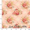 ? Tela para Patchwork con Flores Rosas grandes ∙ Leida Cotton Hills