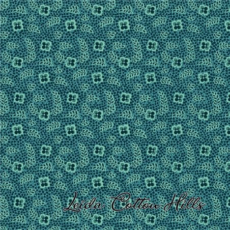 ? Tela para Patchwork con florecitas en azul ∙ Leida Cotton Hills