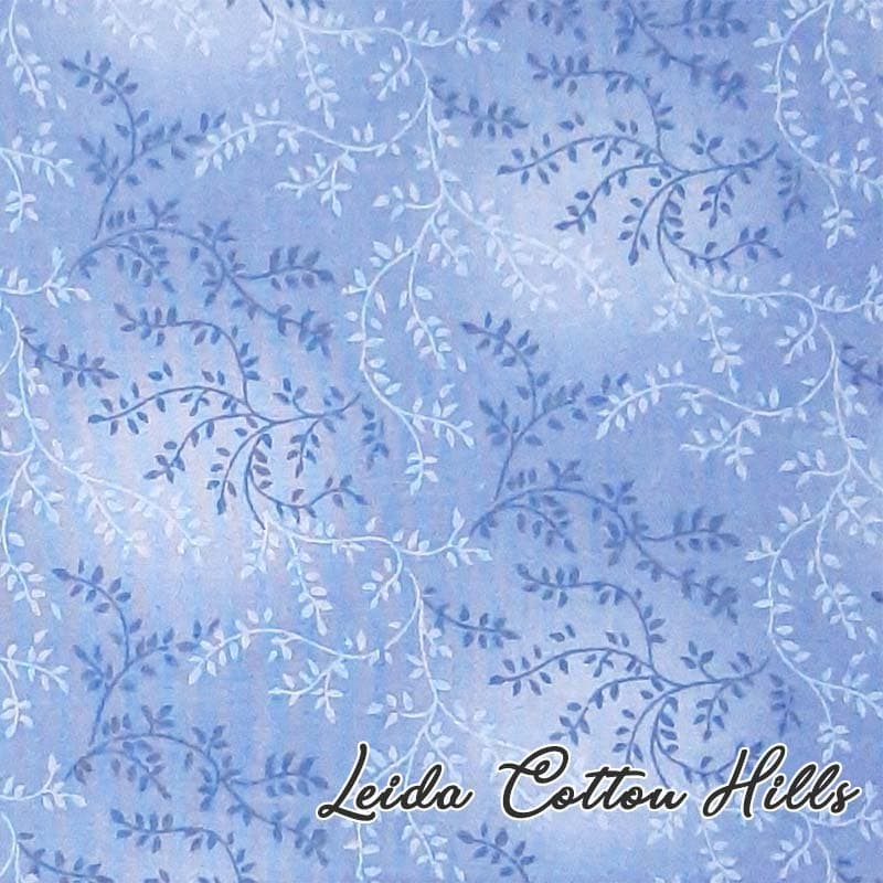 Tela Trasera para Patchwork Azul ∙ Leida Cotton Hills