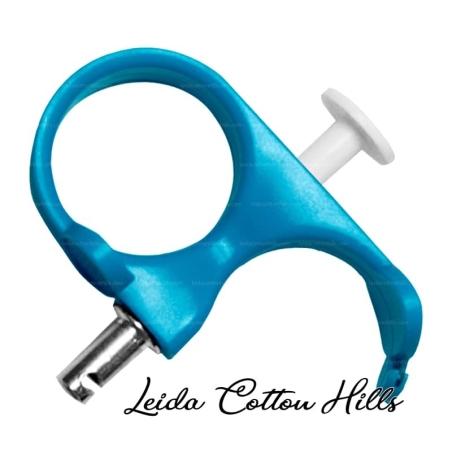Estirador de aguja azul para coser y acolchar 3 en 1 ∙ Leida Cotton Hills