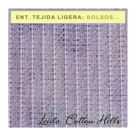 Entretela tejida ligera. Imagen de 2 x 2 cm ∙ Leida Cotton Hills