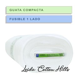 Guata Compacta Thermolam con Adhesivo Fusible  en 1 Lado∙ Leida Cotton