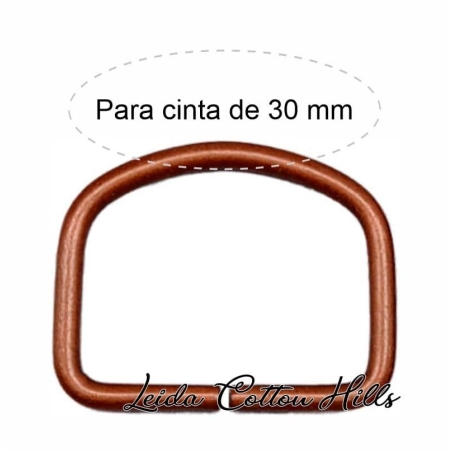 Piquete alto metálico color cobre viejo de 30 mm ∙ Leida Cotton Hills
