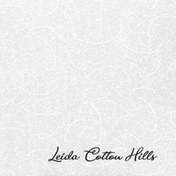 Tela trasera para patchwork blanca con dibujos de arcos ∙ Leida Cotton Hills