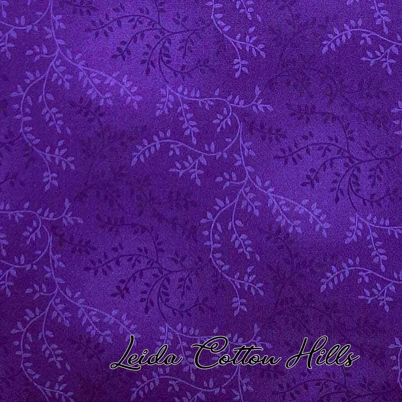 Tela trasera patchwork en violeta ∙ Leida Cotton Hills