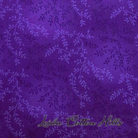 Tela trasera para patchwork en violeta ∙ Leida Cotton Hills