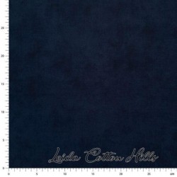 Tela trasera patchwork marmoleado azul noche ∙ Leida Cotton Hills