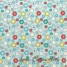 Tela trasera patchwork florecitas de colores ∙ Leida Cotton Hills