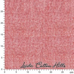 Tela trasera patchwork en colores rojo y blanco ∙ Leida Cotton Hills