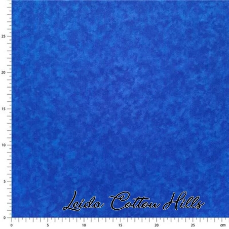 Tela trasera patchwork marmoleado azul royal  -20% DESCUENTO